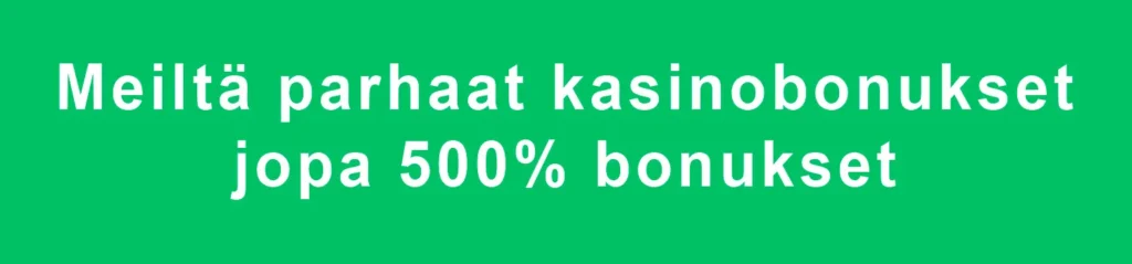 isot kasinobonukset